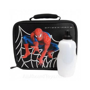 Spiderman 3 - ghiozdan gradinita cu recipient pentru lichide