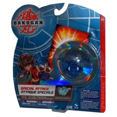 Bakugan Blue Spin Ravenoid