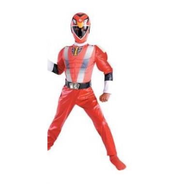 Costum cu muschi Power Rangers 4 - 6 ani