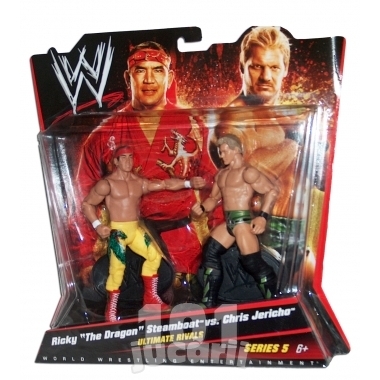 Figurine WWE-Ricky "The Dragon" Steamboat vs. Chris Jericho