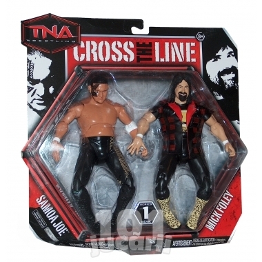 Set luptatori TNA Samoa Joe & Mick Foley