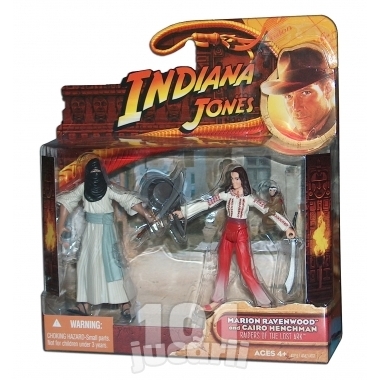 Set figurine Indiana Jones Cairo Henchman amp Marion Revenwood