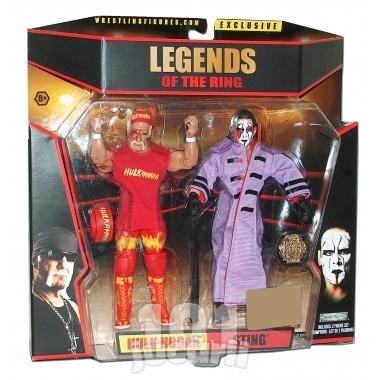 Icons of Wrestling Sting si Hulk Hogan