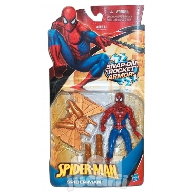 Figurina Spiderman cu armura aurie