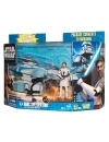 Vehicul Star Wars si figurina Obi-Wan