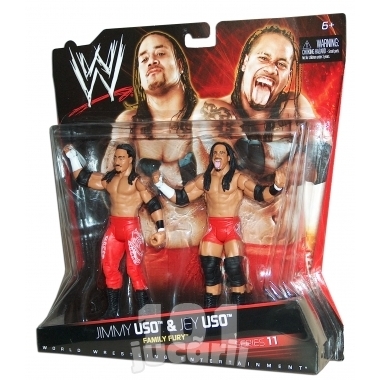 Set figurine wrestling Jimmy Uso & Jey Uso