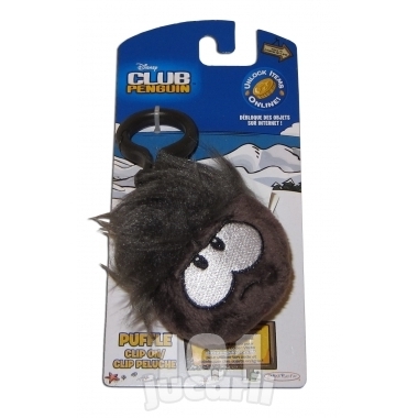 Breloc puffle negru