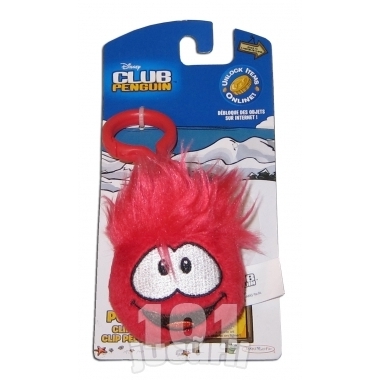 Breloc puffle rosu