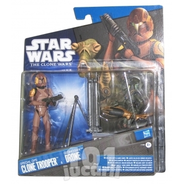 Set 2 clone Special OPS Trooper & Genosian Drone