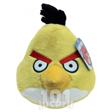Jucarie plus Angry Birds 10 cm galbena