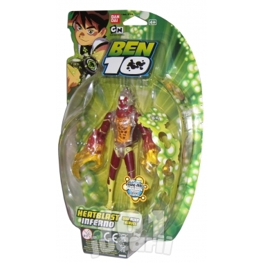Jucarii Ben 10 - Heatblast, 16 cm