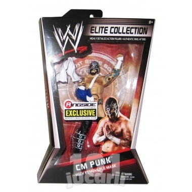 Figurina wrestling CM Punk cu masca