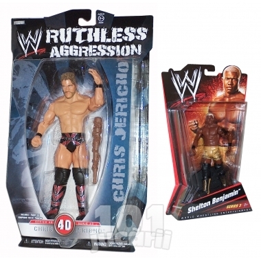 Luptator WWE Shelton Benjamin/ Figurina WWE Chris Jericho