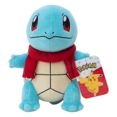 Pokemon Jucarie de plus Squirtle cu fular 20 cm