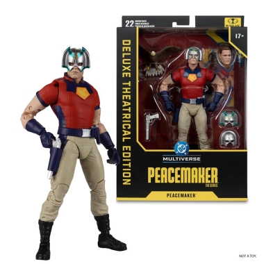 Batman Returns DC Mulitverse DC Theatrical Deluxe Edition Figurina articulata Peacemaker 19 cm