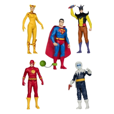 DC Retro Wave 13 Super Friends Figurine articulate (6) 15 cm  