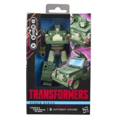 Transformers Studio Series MTMTE Collection The Transformers: The Movie Deluxe Class Figurina articulata Autobot Hound 14 cm