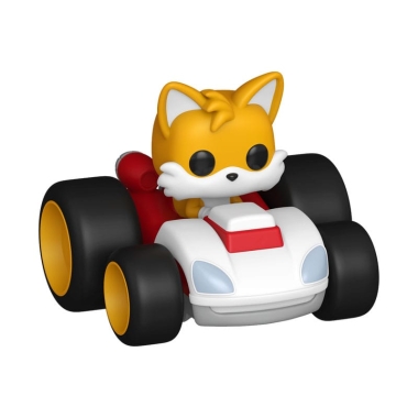 Sonic The Hedgehog Masinuta Diecast cu figurina Tails 5 cm