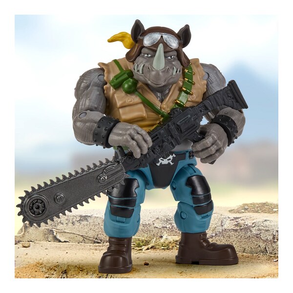 Teenage Mutant Ninja Turtles x G.I. Joe Crossover Classics Figurina articulata Rocksteady x Dreadnok Buzzer 12 cm