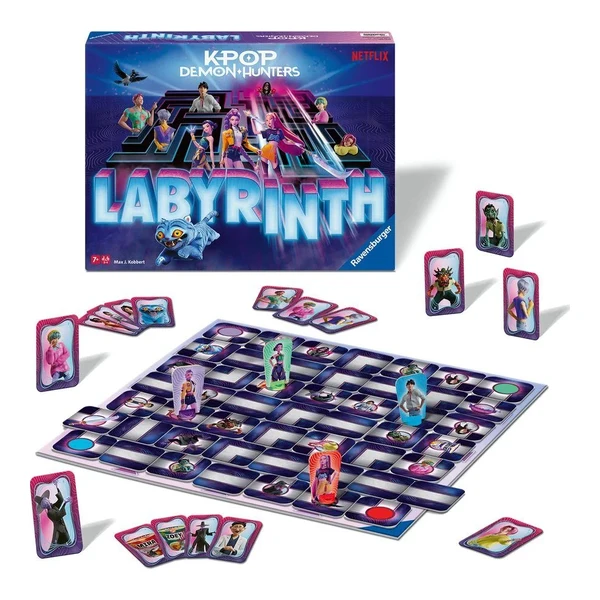 K-Pop Demon Hunters Board Game Labyrinth