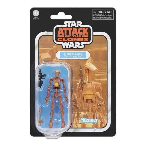 Star Wars Episode II Vintage Collection Action Figure B1 Battle Droid Commander 10 cm