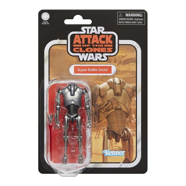 Star Wars Episode II Vintage Collection Figurina articulata Super Battle Droid 10 cm