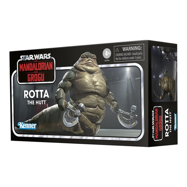 Star Wars: The Mandalorian and Grogu Vintage Collection Figurina articulata Rotta the Hutt 10 cm