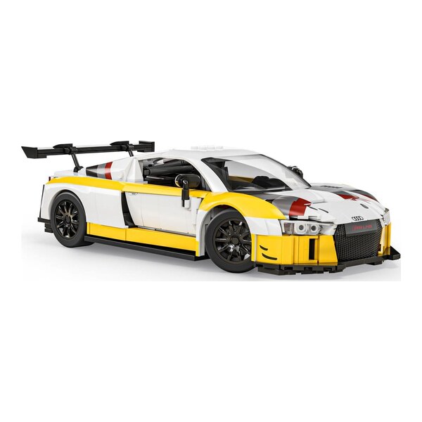 Hot Wheels Elite Mattel Brick Shop Building Set 1/16 '15 Audi R8 LMS