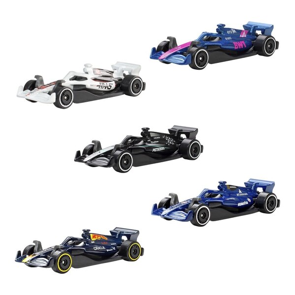 Formula 1 Hot Wheels Die-Cast Vehicle 5-Pack 1:64 2025