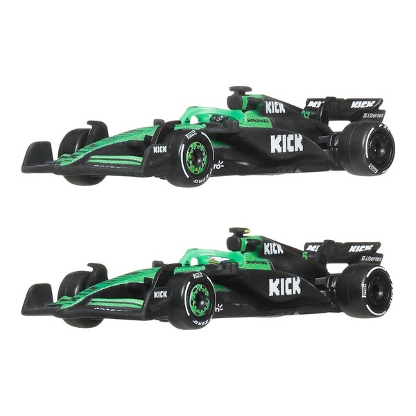 Formula 1 Hot Wheels Premium Die-Cast Vehicles 2-Pack 1/64 KICK Sauber Team