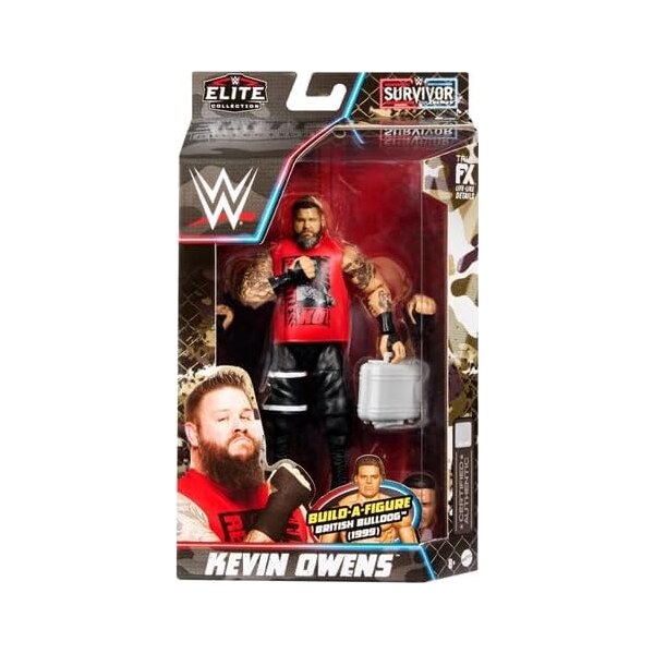 WWE Elite Survivor Series 2023 Figurina articulata Kevin Owens 15 cm
