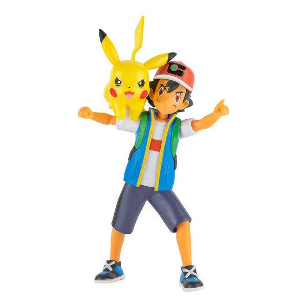 Pokemon Battle Set 2 figurine articulate Ash & Pikachu 11 cm