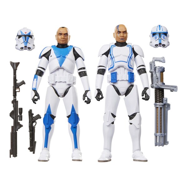 Star Wars: The Clone Wars Set 2 figurine articulate  Clone Trooper Dogma & Clone Trooper Hardcase 15cm
