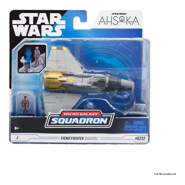 Star Wars Medium Vehicle Fiend Fighter with Star Navigator 13 cm