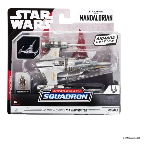 Star Wars Medium Vehicle N1 with Mando 13 cm