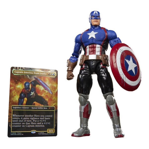 Marvel Legends Magic: The Gathering Figurina articulata Captain America (Avengers: Twilight) 15 cm