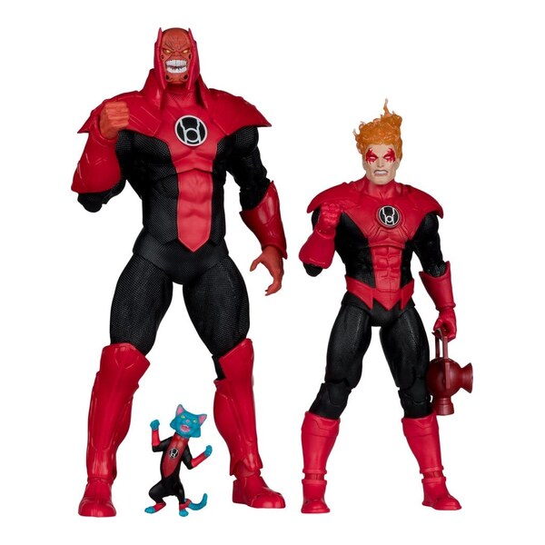 DC Multiverse Set 2 figurine articulate Atrocitus and Red Lantern Corps (Green Lantern) 18 cm