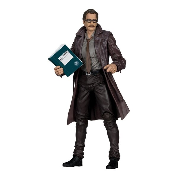DC Multiverse Figurina articulata Commissioner James Gordon (The Dark Knight Trilogy) Deluxe Theatrical Edition 18 cm