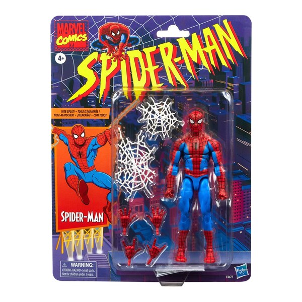Spider-Man Marvel Legends Retro Figurina articulata Spider-Man 15 cm