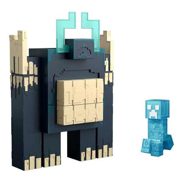 Minecraft Dungeons II Figurina articulata cu lumini si sunete Twisted Warden