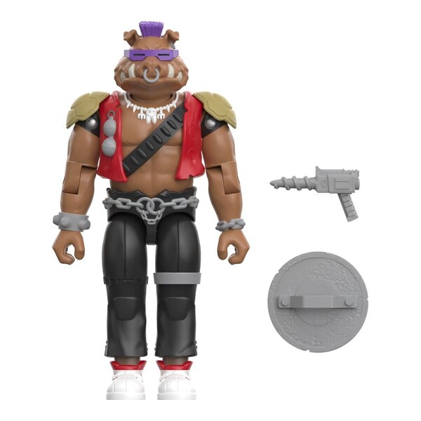 Teenage Mutant Ninja Turtles ReAction+ Figurina articulata Bebop (Wave 02)