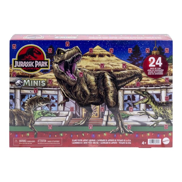 Jurassic Park Minis Advent Calendar Island Visitor