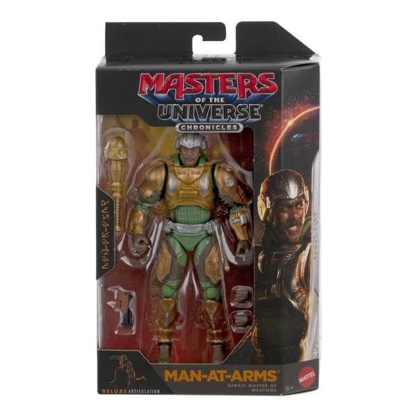 Masters of the Universe 2026 Movie Chronicles Figurina articulata Man-At-Arms 2.0 17 cm