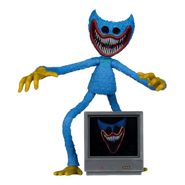 Poppy Playtime Figurina articulata Nightmare Huggy 18 cm