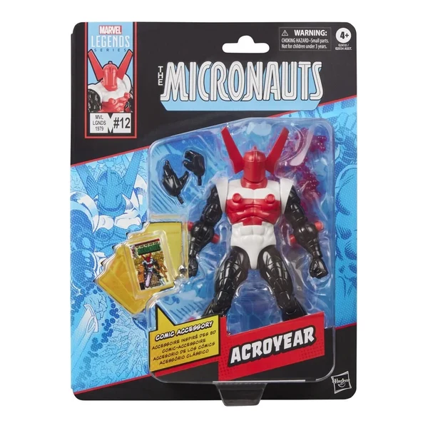 Marvel Legends Series The Micronauts Figurina articulata Acroyear 15cm