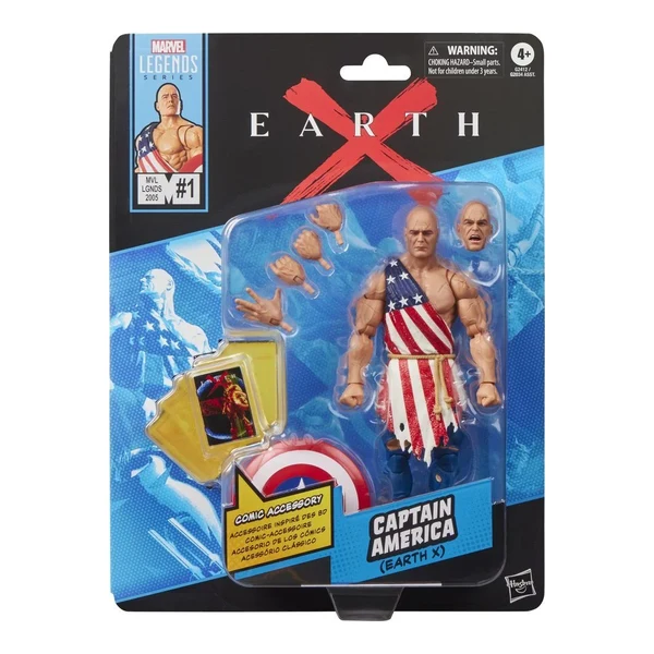Marvel Legends Series Figurina articulata Captain America Earth 15 cm