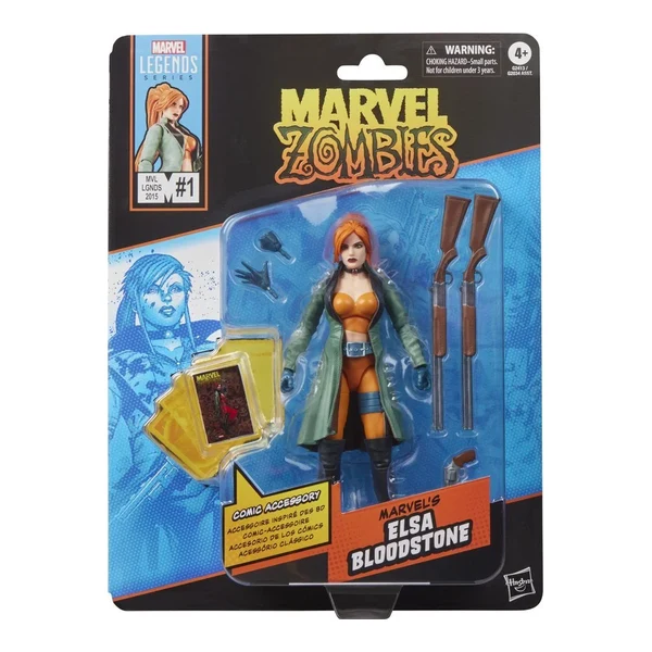 Marvel Legends Series Zombies  Figurina articulata Elsa Bloodstone 15 cm