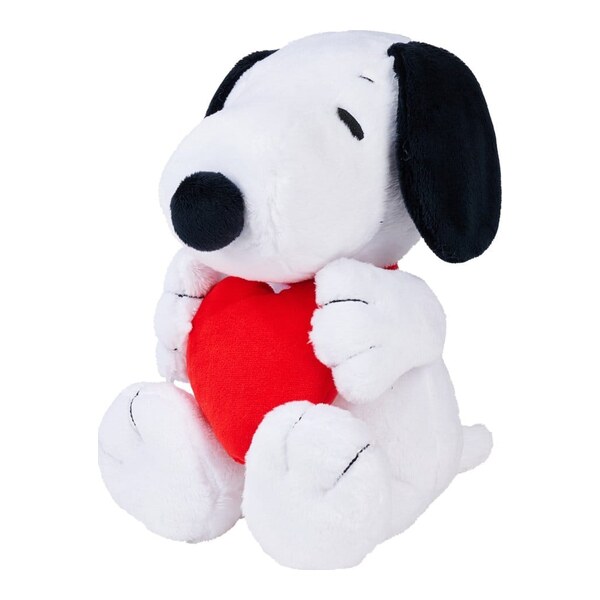 Peanuts Jucarie de plus Snoopy Sitting with Heart 25 cm