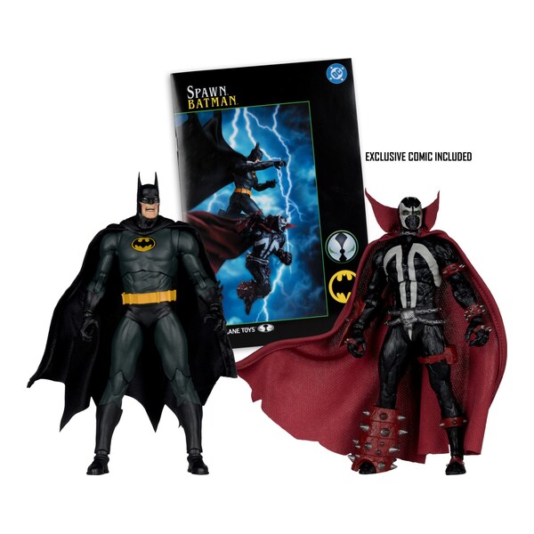 DC Multiverse McFarlane Collector Edition Set 2 figurine Batman & Spawn 18 cm