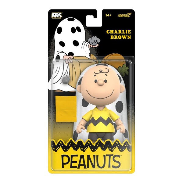 Peanuts Deluxe Figurina articulata Charlie Brown (with Ghost Sheet) (Wave 01) 18 cm